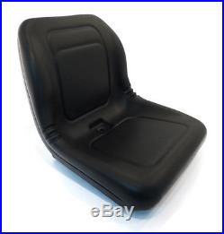 (1) Black HIGH BACK Seat for John Deere Gator XUV 620i, 850D, 550, 550 S4 UTV