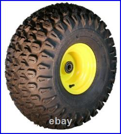 1 New 22.5x10-8 HD Field Trax ATV Tire & John Deere Gator Front Wheel Kit-J4
