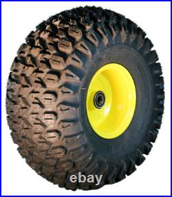 1 New 22.5x10-8 HD Field Trax ATV Tire & John Deere Gator Front Wheel Kit-J4