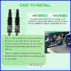 1-pack AM135375 Rear Coil-over Spring Shocks Absorber For John Deere Gator HPX