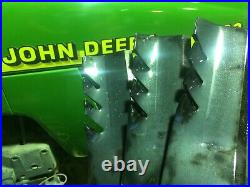 12 Gator blades for John Deere 60 mower Z930M, Z930R, Z945A, Z950A, Z950M, Z950R