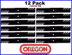 12 Pack Oregon 396-726 G6 Gator Mulcher Blade for John Deere AM104490