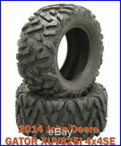 (2) 27x11-14 Rear Tire Set for 2014 John Deere GATOR XUV825I 4x4SE Bighorn Style
