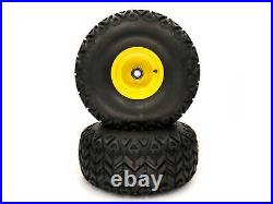 (2) All Terrain Tire Assemblies 22.5x10.00-8 John Deere Gator AM143568 M118820 (2) All Terrain Tire Assemblies 22.5x10.00-8 John Deere Gator AM143568 M118820