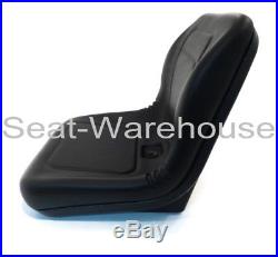 (2) Black HIGH BACK Seats for John Deere Gator XUV 620i, 850D, 550, 550, #AIB2