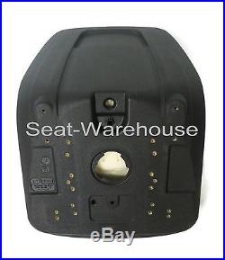 (2) Black XB180 HIGH BACK SEATS for John Deere GATORS Made in USA by MILSCO #GI