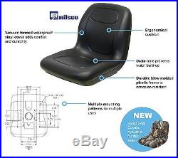 (2) Camo HIGH BACK Seats for John Deere Gator XUV 620i, 850D, 550, 550 S4 UTV