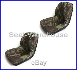 (2) Camo XB180 HIGH BACK SEATS for John Deere GATORS Made in USA by MILSCO #JZ