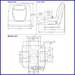 (2) Camo XB180 High Back Seats Fits John Deere Gators (2) Camo XB180 High Back Seats Fits John Deere Gators