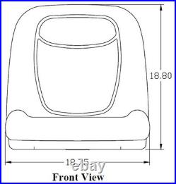 (2) Camo XB180 High Back Seats Fits John Deere Gators (2) Camo XB180 High Back Seats Fits John Deere Gators