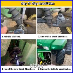 2 Front Coil-Over Shocks For John Deere Gator XUV625i 825i 855D 825M 825E 855M 2 Front Coil-Over Shocks For John Deere Gator XUV625i 825i 855D 825M 825E 855M