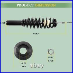 2 Front Coil-Over Shocks With Bushings Fit John Deere HPX Gator XUV620i XUV850D