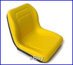 (2) HIGH BACK Seats for John Deere Gator XUV 620i, 850D, 550, 550 S4 UTV Utility