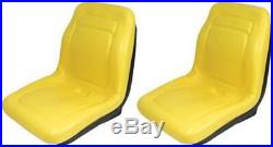 2 High Back Seats For John Deere Gator Gas & Diesel Models 4x2 4x4 HPX & TH 6x4