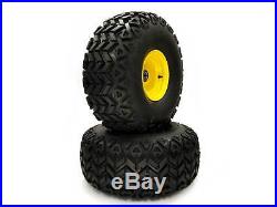 (2) John Deere Gator 22.5x10.00-8 Front Wheel & Tire Assemblies AM143568 M118820