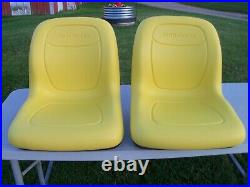 2- John Deere OEM High Back Gator Seat VG11696