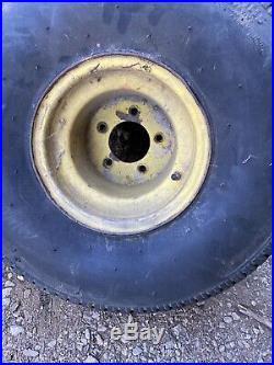 2 Rear Wheel Tire and Rims 25x12.00-9 NHS John Deere Gator AM143569 M118819