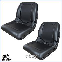 (2 Seats) Black John Deere Gator Seat for XUV 550, 550 S4, 620i, 850D, Diesel, E