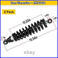 2 Shock absorbers For John Deere XUV625i, 825i, 855d, 825E, 825M, 855M Gator AM142426