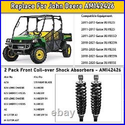 2 Shock absorbers For John Deere XUV625i, 825i, 855d, 825E, 825M, 855M Gator AM142426