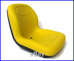(2) Yellow HIGH BACK Seats John Deere Gator Gas Diesel Model 4x2 4x4 HPX TH 6x4