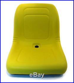 (2) Yellow HIGH BACK Seats John Deere Gator Gas Diesel Model 4x2 4x4 HPX TH 6x4
