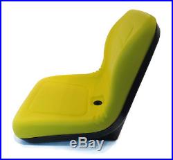 (2) Yellow HIGH BACK Seats John Deere Gator Gas Diesel Model 4x2 4x4 HPX TH 6x4