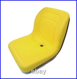 (2) Yellow HIGH BACK Seats for John Deere Gators E-Gator CS CX 4x4 Trail HPX TE