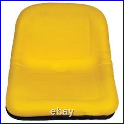 (2) Yellow High Back Seat fit John Deere Gator TX, Gator XUV, Gator 4x2 HPX, 4x4