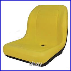 2 Yellow Vinyl Seats for John Deere Gator Model E-Gator CS CX 4x4 Trail HPX TE