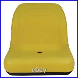 2 Yellow Vinyl Seats for John Deere Gator Model E-Gator CS CX 4x4 Trail HPX TE