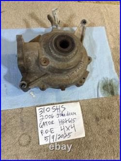 2006 John Deere Gator Hpx 615 Front Differential Gear Housing 310