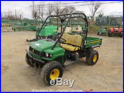 2011 John Deere Gator HPX Diesel 4x4 UTV Utility Cart Vehicle Dump Bed ATV