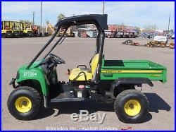 2011 John Deere Gator HPX Diesel 4x4 UTV Utility Cart Vehicle Dump Bed ATV