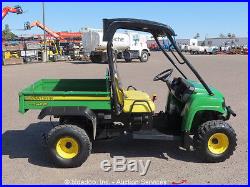 2011 John Deere Gator HPX Diesel 4x4 UTV Utility Cart Vehicle Dump Bed ATV