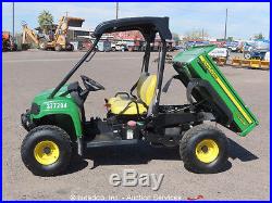 2011 John Deere Gator HPX Diesel 4x4 UTV Utility Cart Vehicle Dump Bed ATV