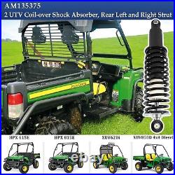 2Pcs AM135375 Rear Coil-over Spring Shocks Absorber Fits John Deere Gator HPX