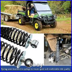 2Pcs AM135375 Rear Coil-over Spring Shocks Absorber for John Deere Gator HPX 4x4