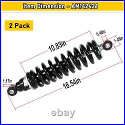 2Pcs AM142426 Front Coil-over Shock Absorbers For John Deere XUV Gator XUV625i