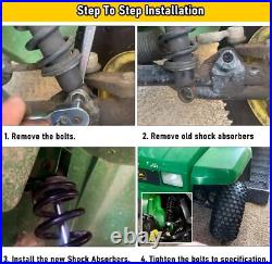 2X Front Coil-Over Shocks For John Deere Gator XUV625i 825i 855D 825M 825E 855M 2X Front Coil-Over Shocks For John Deere Gator XUV625i 825i 855D 825M 825E 855M
