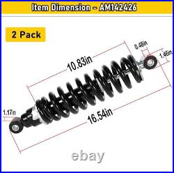 2X Front Coil-Over Shocks For John Deere Gator XUV625i 825i 855D 825M 825E 855M 2X Front Coil-Over Shocks For John Deere Gator XUV625i 825i 855D 825M 825E 855M