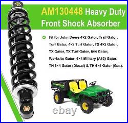 2pcs Front shock absorbers for John Deere 4X2, 6X4, TH, TS. TX Gators AM130448