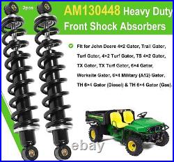 2pcs Front shock absorbers for John Deere 4X2, 6X4, TH, TS. TX Gators AM130448