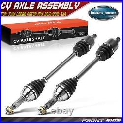 2x Front Left & Right CV Axle Assembly for John Deere Gator HPX 2010-2012 4X4