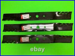 3 Gator blades for Frontier GM1072R grooming finish mower replaces #5WP1008199KT