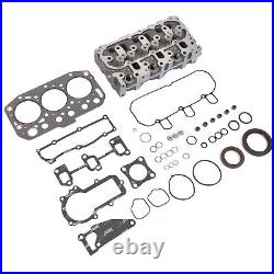 3TNV70 3D70E Cylinder Head Assy & Gasket for Yanmar John Deere Gator XUV 850D