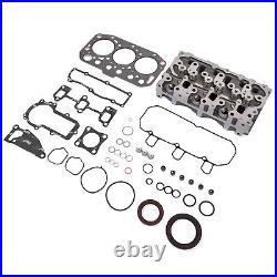 3TNV70 3D70E Cylinder Head Assy & Gasket for Yanmar John Deere Gator XUV 850D