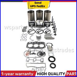 3TNV70 Overhaul Rebuild Kit for Yanmar Engine for John Deere Gator XUV 850D