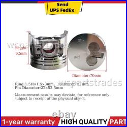 3TNV70 Overhaul Rebuild Kit for Yanmar Engine for John Deere Gator XUV 850D