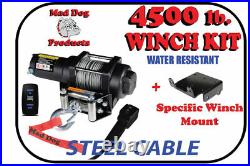4500lb Mad Dog Winch Mount Combo 2018 John Deere Gator XUV 560E / 590E / 590M